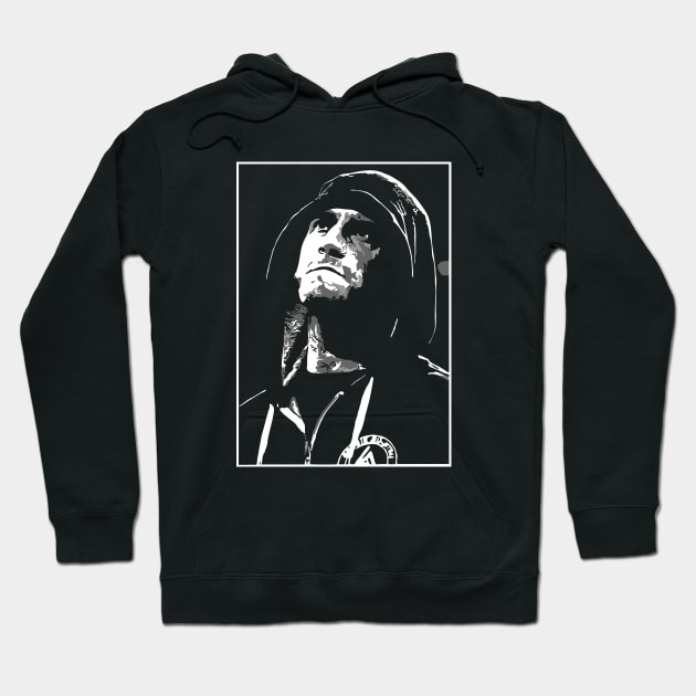 CM Punk Monochrome Hoodie by TheBalestvictus